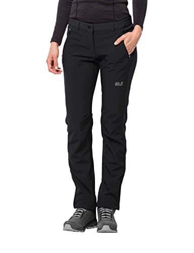 Image of Jack Wolfskin Zenon Softshell Pants Women's Pants - Black, 20