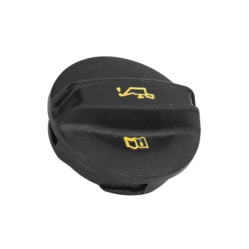 Image of Oil Filler Cap Replacement for Volkswagen, Car Engine Oil Filler Cap, Anti-Theft Petrol Oil Filler Cap for Volkswagen, Compatible with Audi(06K103485A)