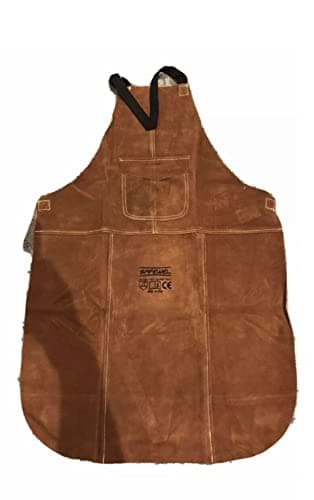 Image of Light Brown Welders Welding Safety Apron