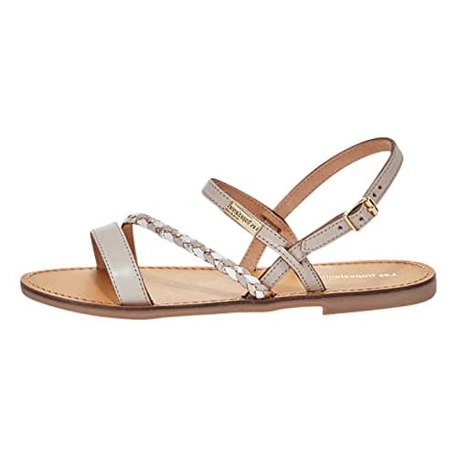 Image of LES TROPEZIENNES BY M. BELARBI Femme BATRESSE Sandal Cream Multi, 6 UK