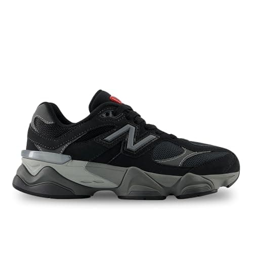 Image of New Balance 9060 Big Kids Shoes (Black Castlerock, 5)
