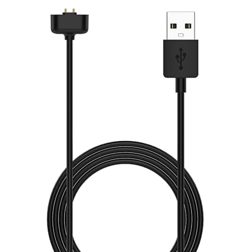 Image of AKYGA AK-SW-48 USB Charging Cable Compatible with Amazfit Band 7 1 m Black Charger