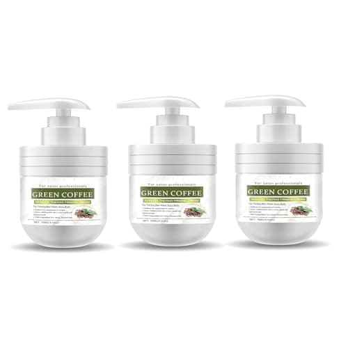 Image of Green Coffee Bean Oil Thermo Firming Cream, Skin Firming Rejuvenating Cream, Anti Wrinkle Moisturizer Face & Body Lotion, Hydrating Formula, Restore Skin Elasticity (3pcs)