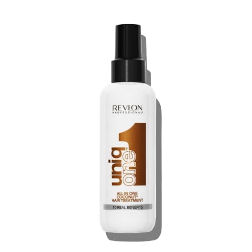 Image of REVLON PROFESSIONAL UNIQONE COCO HAIR TREATMENT, Leave-In Hair Treatment, Hair Treatment, Coconut Fragrance – 150 ml
