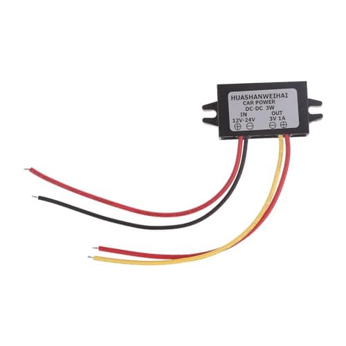 Image of Bottone Portable Regulator Power Cable Converter Stable 12-24V To 3V Step Down Adapter For Tire Pressure Gauge