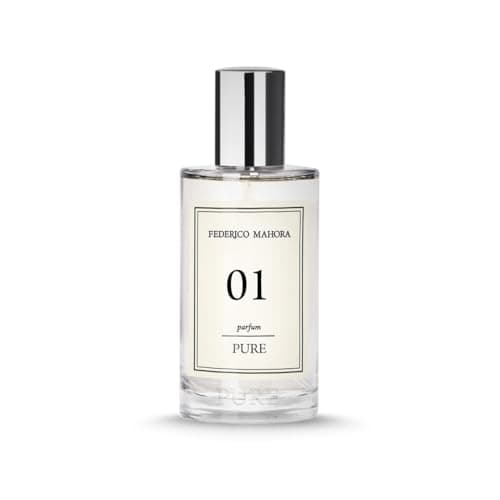 Image of Pure 01 Women’s Perfume 50 ml | Fresh Floral, Top Notes Lemon, Tea, Jasmine & Patchouli | 20% Long Lasting