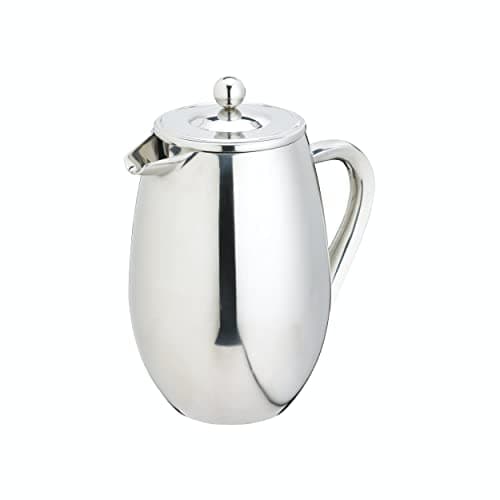 Image of La Cafetière Stainless Steel Double Walled Insulated Cafetière 3 Cup, Stainless Steel, Silver