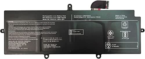 Image of PA5331U-1BRS PA5331U Laptop Battery Compatible with Toshiba Dynabook Portege A30-E X30L-G R30-A R30-E/Dynabook Portege Terca A30-G A40-E A40-G Series(15.4V 42Wh)