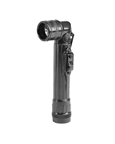 Image of Mil-Tec Unisex - Adult Angle Flashlight-15143102 Angled Torch, Black, One Size