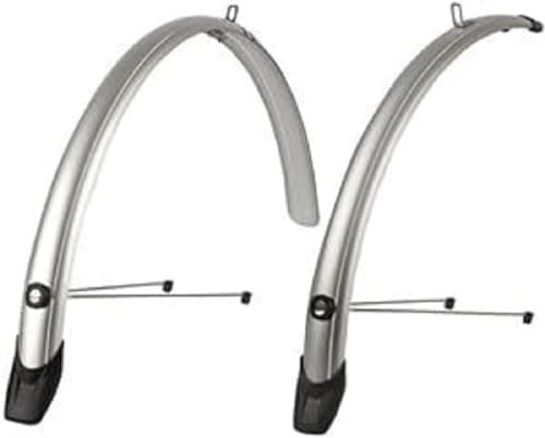 Image of JGO.POLISPORT TOWNY 26" 51mm SILVER MUD GUARD
