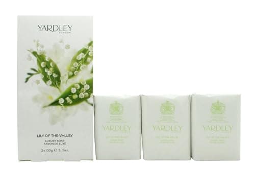 Image of Yardley London Lily of the Valley by Yardley Soap Trio 3 x 100 g