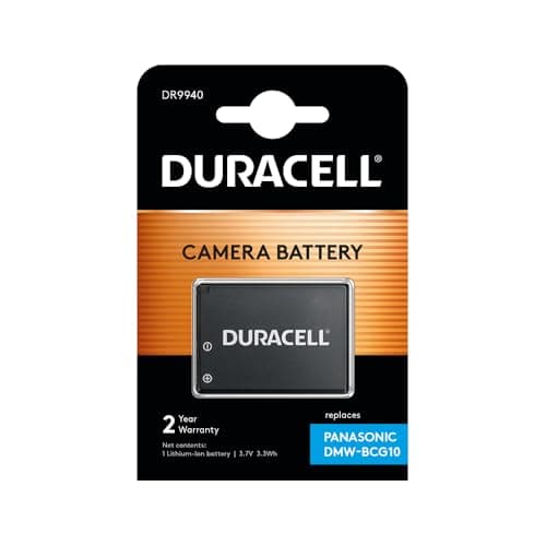 Image of Duracell DR9940 Replacement Digital Camera Battery for Panasonic DMW-BCG10 Battery, 9.0 cm*41.0 cm*30.0 cm