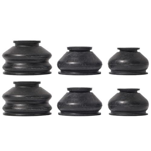 Image of Ball Joint Boot,6 Pcs Universal Multipack Ball Joint Rubber Dust Boot Covers Track Rod End Set Kit
