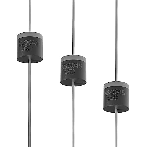 Image of BlueStars 15SQ045 Schottky Barrier Rectifier Bypass Blocking Diodes 15A 45V - 15SQ045 Schottky, 15amp Diode Axial Schottky Blocking Diodes R-6 Axial 15 Amp 45 Volt for Solar Cell Panel - Pack of 40