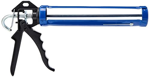 Image of Blue Spot Tools 36467 Heavy Duty 11-Inch Caulking Gun with Nozzle Cleaner - Blue