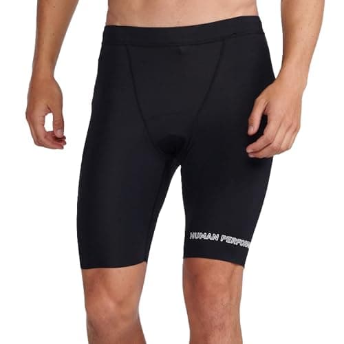 Image of 2XU Mens Aero 9 Inch Tri Short Black/White, X-Small
