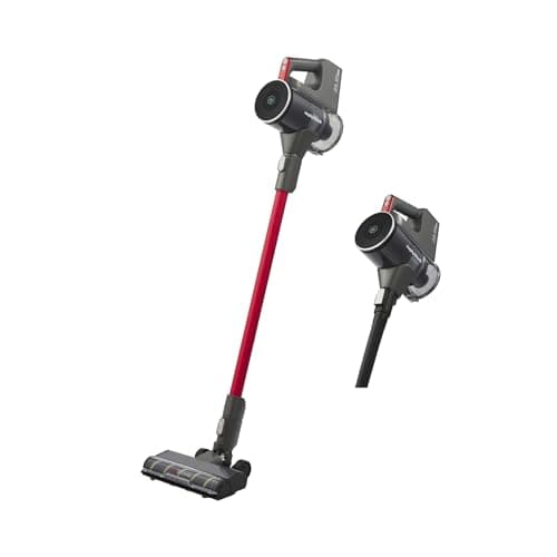 Image of Morphy Richards MRXSTICK450 UltraGlide Cordless Stick Vacuum Cleaner, Multi-Cyclonic, Infrared Sensor, HEPA Filter, Lightweight, Anti-tangle, 60 min Runtime, Accessories & Pet Tool, Grey, 730004