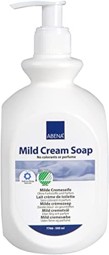 Image of ABENA Mild Cream Soap, Colourant and Fragrance Free - 500 ml , Packaging may vary