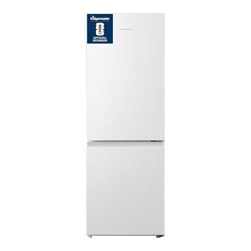 Image of Fridgemaster MC50175A 50cm Freestanding 60/40 Fridge Freezer - 175-litre capacity with Crisper box - Reversible Door - 4 Star Freezer Rating - LED Lighting -Mechanical Control- White - Energy Class E
