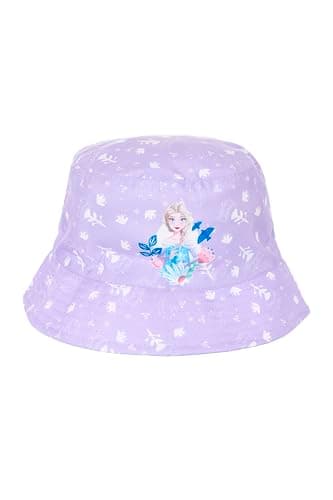 Image of Disney Frozen Girls Fisherman Hat Summer Gift for Girls (IT, Number, 53, Lila)