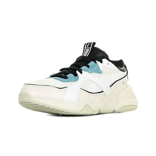 Image of PUMA Women's Nova 2 Wn's Trainers, Puma White-Pastel Parchment, 6 UK