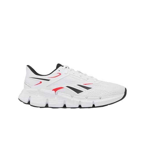Image of Reebok Men's Zig Dynamica 6 Trainers, FTWR White Core Black Energy Red, 7 UK