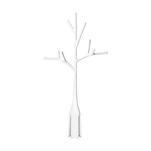 Image of TOMY Boon Sprig Countertop Drying Rack | Stylish Nursery Product to Hold up to 8 Bottles and Sippy Cup Parts| BPA Free, Green