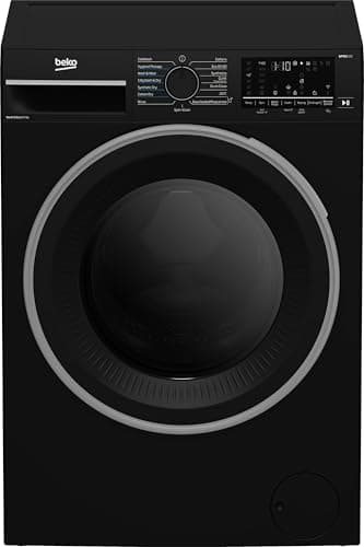 Image of Beko 8Kg / 5Kg Washer Dryer - Black - D Rated