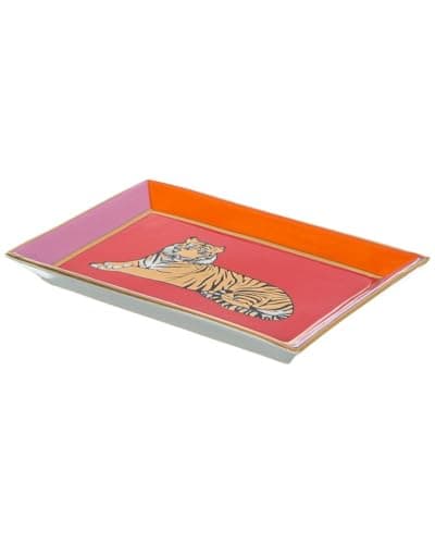 Image of Jonathan Adler Safari Rectangle Tray, Multicolor, One Size