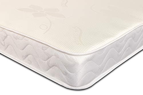 Image of eXtreme comfort ltd Dream Ease Hybrid Double Mattress 135 x 190cm. Memory Foam Layer & Open Coil Spring. Soft Comfort, 18cm Deep. UK Made, Rolled & Boxed