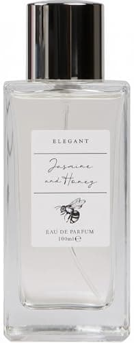 Image of Elegant Jasmine & Honey Eau de Parfum 100ml – Floral Fruity Perfume for Women – Green Notes, Black Currant, Nectarine, Peach & Plum – Long-Lasting Fresh Sweet Scent