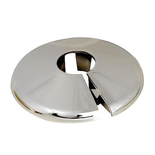 Image of Chrome Radiator Pipe Collars, 15mm- Bags of 10.