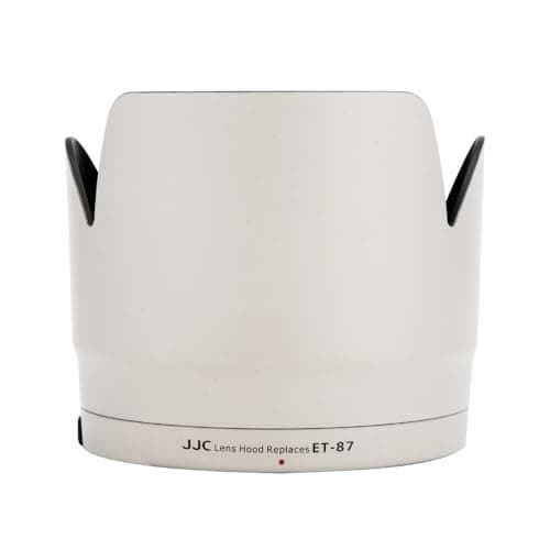 Image of JJC White Shade Reversible Tulip Flower Hood for Canon EF 70-200mm f/2.8L IS II USM, EF 70-200mm f/2.8L IS III USM Lens – Replaces Canon ET-87