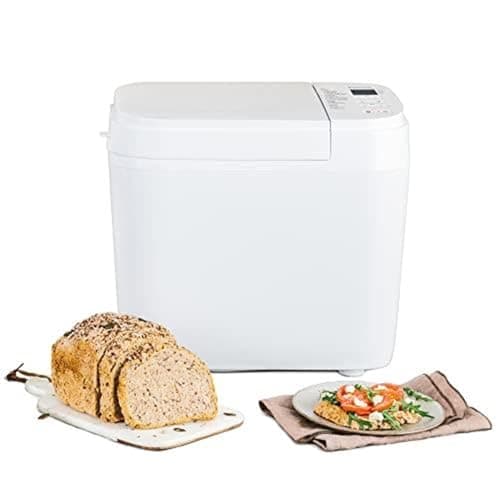 Image of Panasonic SD-B2510 Automatic Bread maker, 21 Programmes, 4 Gluten-Free Mode, Dual Temperature Sensors, 13 Hours Digital Timer, White