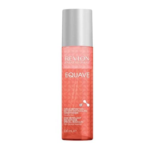 Image of REVLON PROFESSIONAL EQUAVE CURLS DEFINITION BI-PHASE DETANGLING CONDITIONER FOR CURLY HAIR, Leave-In Conditioner, Curly Hair Detangler, Curly Girl Method, Curl-Defining Leave-In Conditioner, 200ml