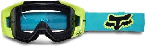 Image of Fox Racing Vue Motocross Goggle, Stray Teal - Clear Lens
