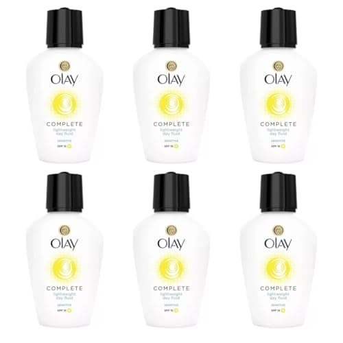 Image of SPF15 Complete Lightweight 3-in-1 Moisturiser Day Fluid Sensitive 100ml - Pack of 6