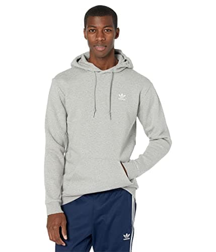 Image of adidas Originals Men's Trefoil Warm-up Hoodie, Medium Grey Heather, XXL