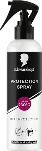 Image of Schwarzkopf Heat Protection Spray 250ml, Suitable for all Hair Styling Tools, For all Hair Types with Anti-Frizz Effect and Natural Shine, Vegan Formula*