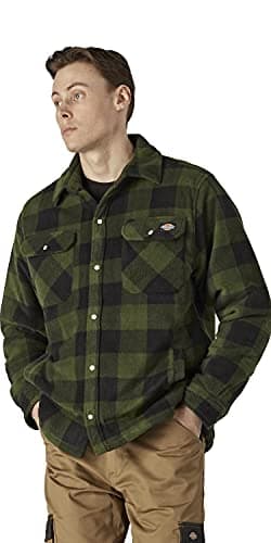 Image of Dickies, Men's, PORTLAND SHIRT, GREEN, XL