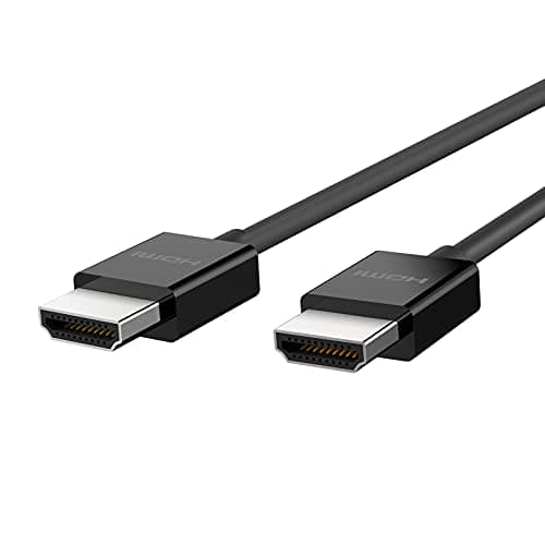 Image of Belkin ultra high speed HDMI 2.1 cable, 4K/Dolby Vision HDR, optimal playback from Apple TV, 2 m - black