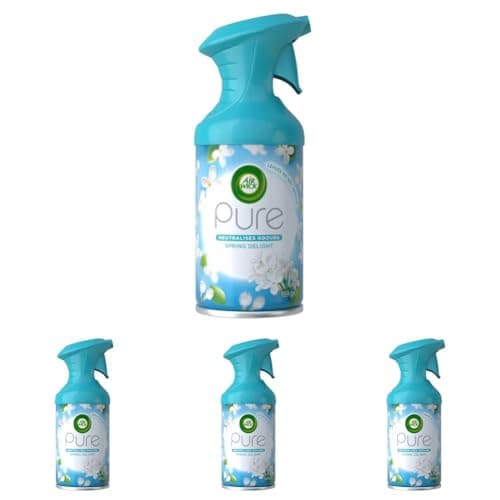 Image of Airwick Air Freshener Pure Air Freshener Spray, Spring Delight, 250ml (Pack of 4)
