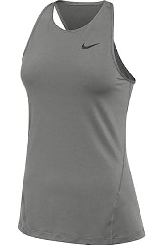 Image of Nike Womens Pro Allover Mesh Tank Top, Grey, S