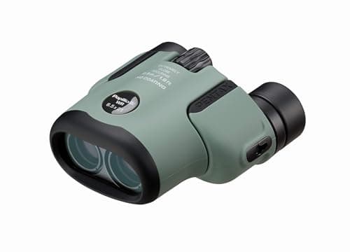 Image of Pentax Papilio III Binoculars, 6.5 x 21 Weather Resistant, Olive, Focus 50 cm, Splash Resistant, Museum, Outdoor, Nature, Live Sports, HD Processing