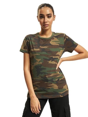 Image of Brandit Women T-Shirt, color: woodland, size: 5XL