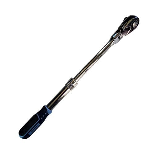 Image of Toolzone 3/8" Drive Extending Flexi Head Ratchet Softgrip