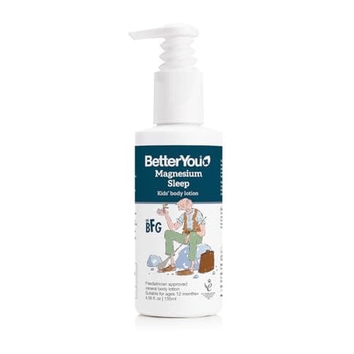 Image of BetterYou Magnesium Sleep Kids' Body Lotion, Pure Magnesium Chloride with Lavender and Chamomile Essential Oils, Paediatrician Approved, Dermatologically Tested and Suitable for Sensitive Skin