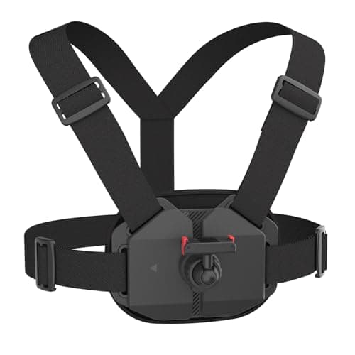 Image of NEOSOU Osmo Action Chest Mount, Cross Body Strap Harness Chesty with Magnetic Quick Release for DJI Osmo 360 Action 5 Pro 4 3 Bike Motorcycle Cycling Hiking Aaccessories
