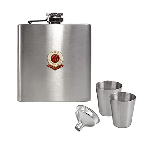 Image of Arsenal Hip Flask Gift Set