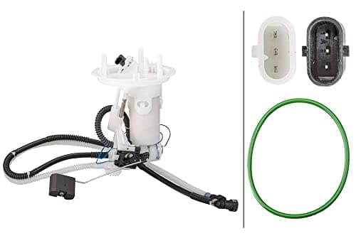 Image of HELLA 8TF 358 146-721 Sender Unit, fuel tank - Electric - 3-pin connector - with seal/with fuel sender unit - with pressure regulator